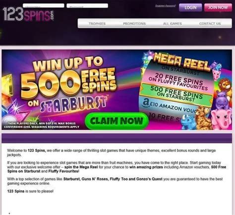123 spins casino.